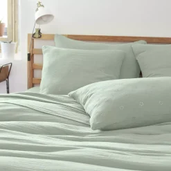 Best Federa per cuscino letto quadrata in garza di cotone (60 x 60 cm) Gaïa Boho Federe Cuscino Letto