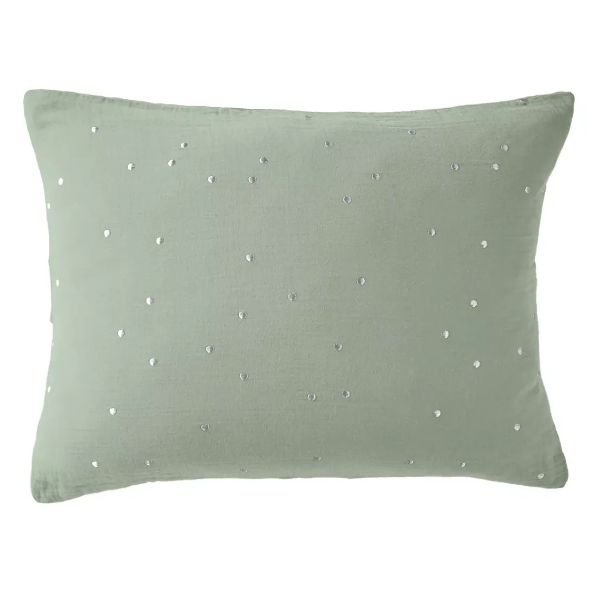 Online Federa per cuscino letto rettangolare in garza di cotone (50 x 70 cm) Gaïa Chic Federe Cuscino Letto