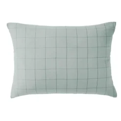 Clearance Federa per cuscino letto rettangolare in garza di cotone (50 x 70 cm) Gaia Match Federe Cuscino Letto
