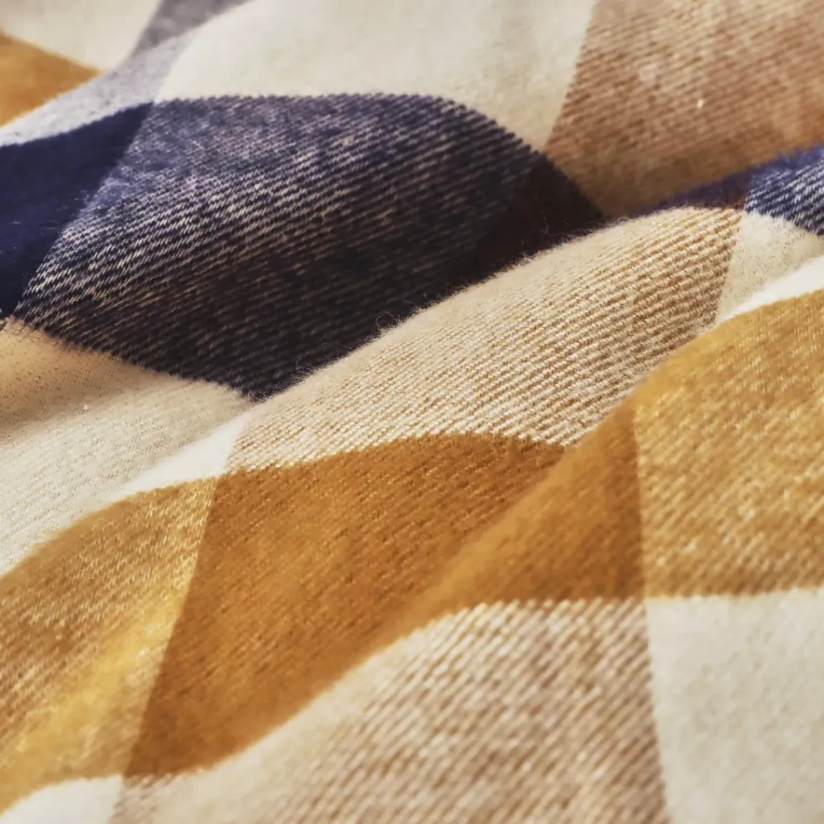 Clearance Federa per cuscino quadrata flanella di cotone (63 x 63 cm) Nina Federe Cuscino Letto