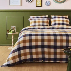 Clearance Federa per cuscino quadrata flanella di cotone (80 x 80 cm) Nina Federe Cuscino Letto