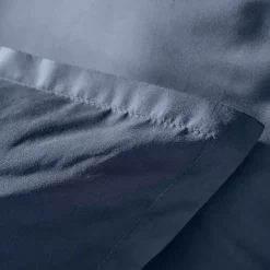 Best Federa per cuscino quadrata in percalle di cotone (80 x 80 cm) Cali Blu marino Federe Cuscino Letto