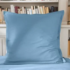 Sale Federa per cuscino quadrata in percalle di cotone (80 x 80 cm) Cali Federe Cuscino Letto