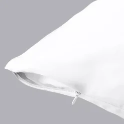 Online Federa per cuscino quadrata in seta di gelso (80 x 80 cm) Mizuki Bianca Federe Cuscino Letto