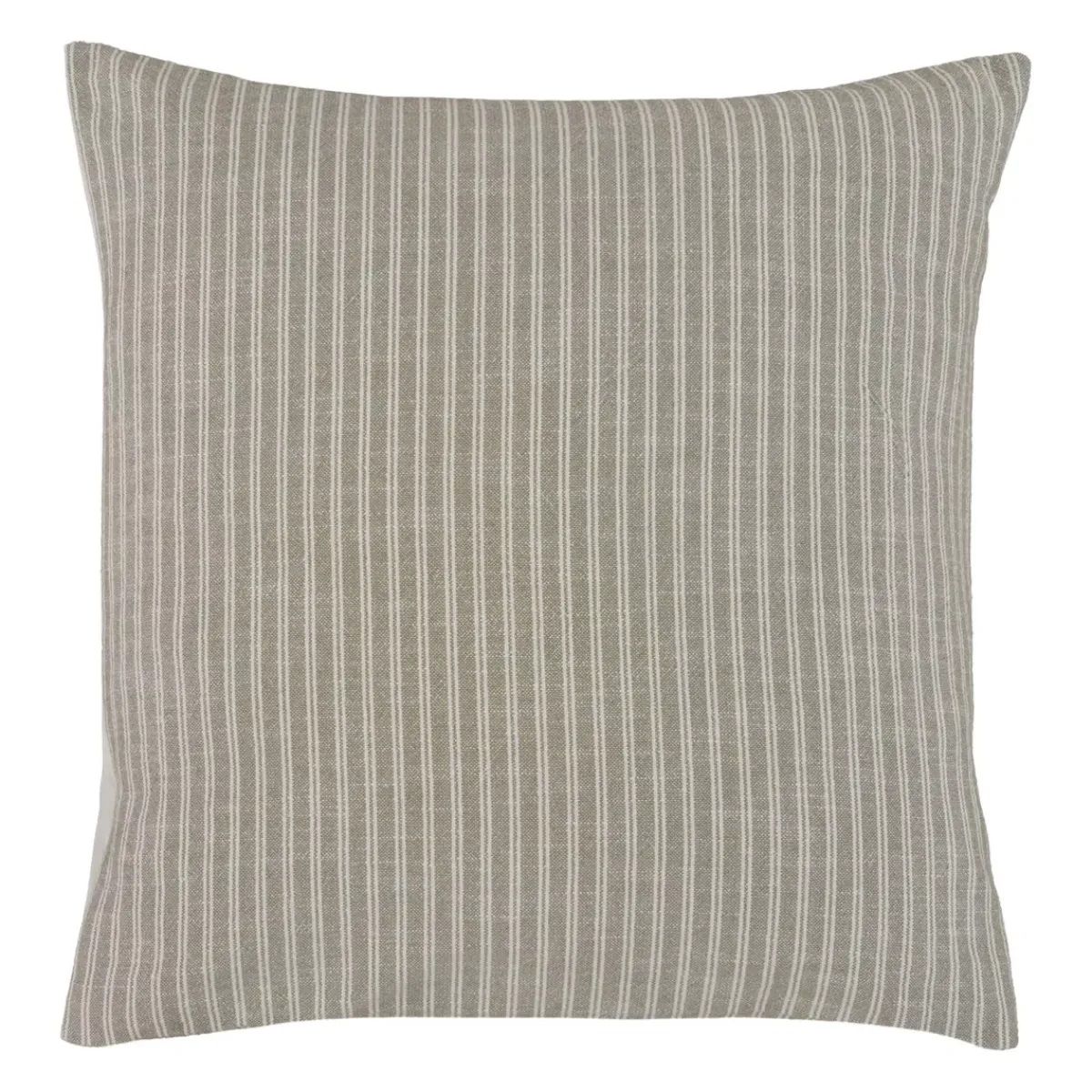 Outlet Federa per cuscino quadrata reversibile in cotone testurizzato e percalle (80 x 80 cm) Alice Federe Cuscino Letto