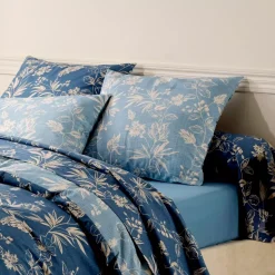 Discount Federa per cuscino quadrato in percalle di cotone (65 x 65 cm) Eloïse Federe Cuscino Letto