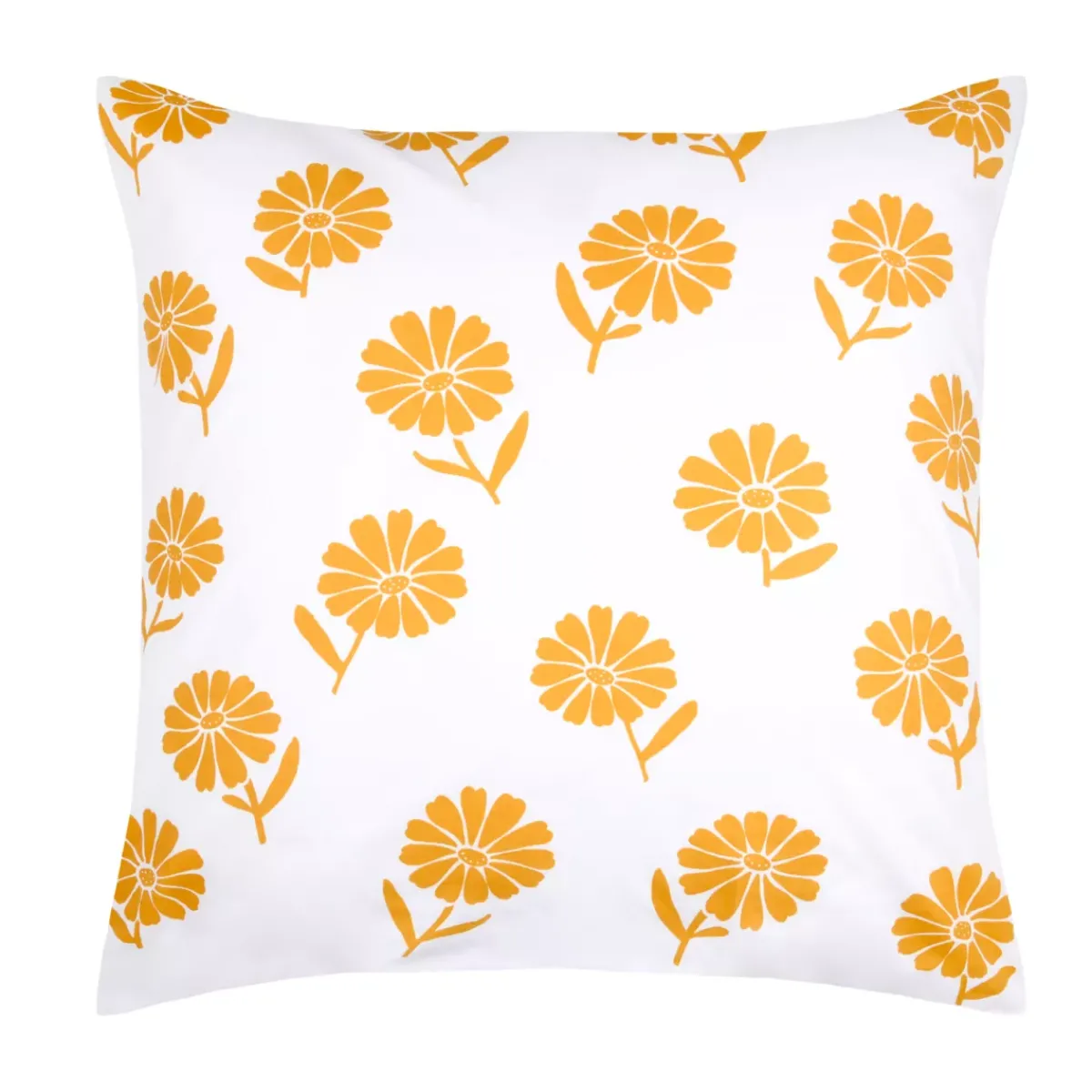 Clearance Federa per cuscino quadrato in percalle (63 x 63 cm) Blandine Federe Cuscino Letto
