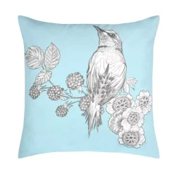 New Federa per cuscino quadrato in percalle (63x63 cm) Merula Federe Cuscino Letto