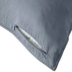 Outlet Federa per cuscino rettangolare in lyocell Tencel™ lavato (50 x 80 cm) Olivia Stone Federe Cuscino Letto