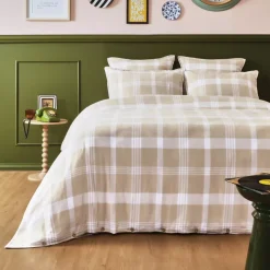 Hot Federa per cuscino rettangolare flanella di cotone (50 x 80 cm) Nina Federe Cuscino Letto