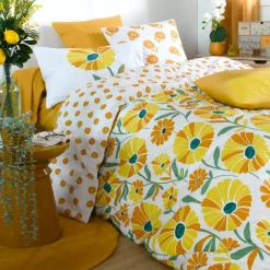 Sale Federa per cuscino rettangolare in percalle (50 x 70 cm) Blandine Federe Cuscino Letto