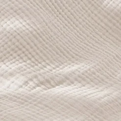 Federa per quadrupla garza di cotone (80 x 80 cm) Victoria x Gaïa pampa Federe Cuscino Letto