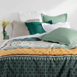 Hot Federa quadrata cotone bio (63 cm) Biolina Federe Cuscino Letto