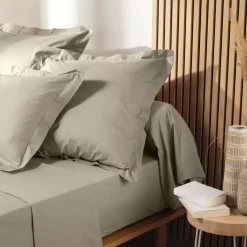 Hot Federa quadrata cotone bio (63 cm) Biolina Federe Cuscino Letto
