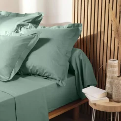 Discount Federa quadrata cotone bio (63 cm) Biolina Federe Cuscino Letto