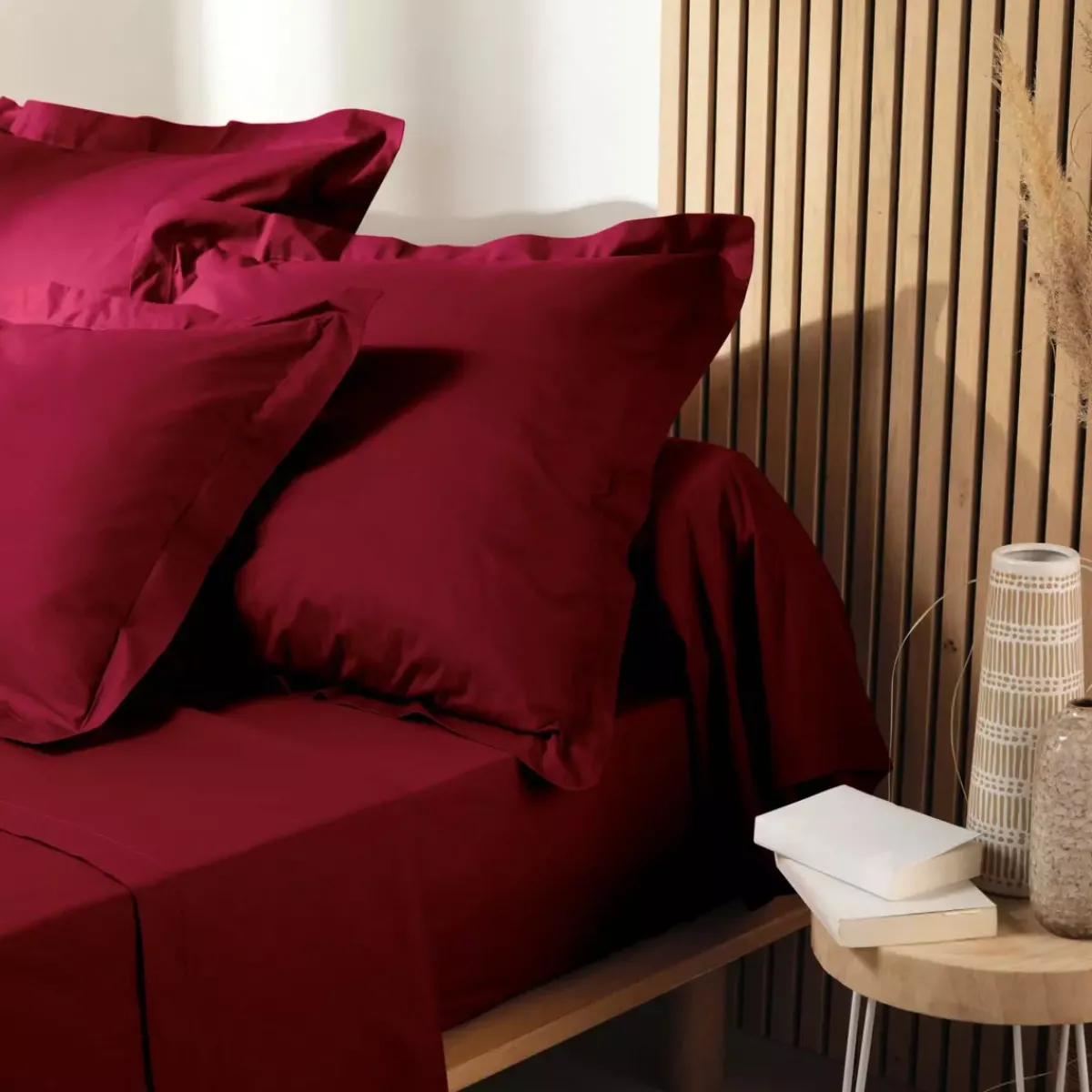 Best Federa quadrata cotone bio (63 x 63 cm) Biolina Federe Cuscino Letto