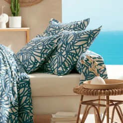 Sale Federa quadrata cotone lavato (65 x 65 cm) Serena Federe Cuscino Letto