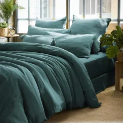 Best Federa quadrata garza di cotone (80 x 80 cm) Gaia Federe Cuscino Letto