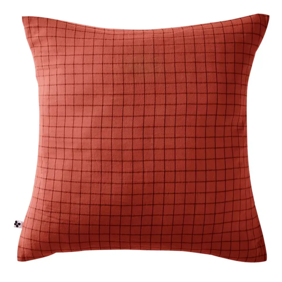 Outlet Federa quadrata garza di cotone (60 x 60cm) Gaïa Mix Federe Cuscino Letto
