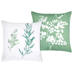 Outlet Federa quadrata in percalle (63 x 63 cm) Sylvana Federe Cuscino Letto