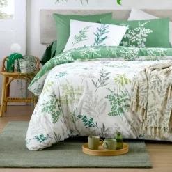 Outlet Federa quadrata in percalle (63 x 63 cm) Sylvana Federe Cuscino Letto