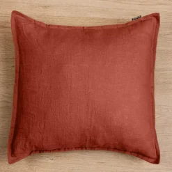 Discount Federa quadrata lino lavato (80 cm) Louise Federe Cuscino Letto