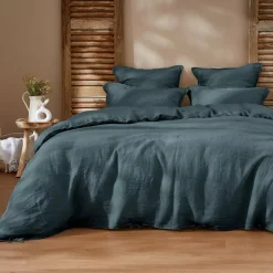 Best Federa quadrata lino lavato (80 cm) Louise Federe Cuscino Letto