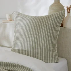 Best Federa quadrata reversibile in cotone testurizzato e percalle (60 x 60 cm) Alice Federe Cuscino Letto