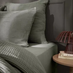 Online Federa quadrupla garza di cotone (50 x 70 cm) Victoria x Gaïa Federe Cuscino Letto