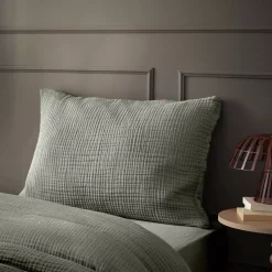 Online Federa quadrupla garza di cotone (50 x 70 cm) Victoria x Gaïa Federe Cuscino Letto