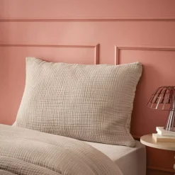 Clearance Federa quadrupla garza di cotone (50 x 70 cm) Victoria x Gaïa Federe Cuscino Letto