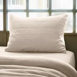 Best Federa rettangolare garza di cotone (50 x 70 cm) Gaïa pampa Federe Cuscino Letto