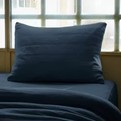 Outlet Federa rettangolare garza di cotone (L80 cm) Gaïa Federe Cuscino Letto