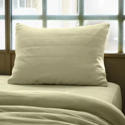 Online Federa rettangolare garza di cotone (L80 cm) Gaïa Federe Cuscino Letto