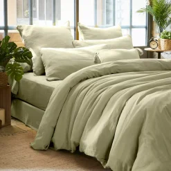 Sale Federa rettangolare garza di cotone (L70 cm) Gaïa Federe Cuscino Letto