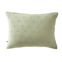 Outlet Federa rettangolare garza di cotone (50 x 70 cm) Gaïa Boho Federe Cuscino Letto
