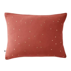 Hot Federa rettangolare garza di cotone (70 cm) Gaïa Chic Federe Cuscino Letto