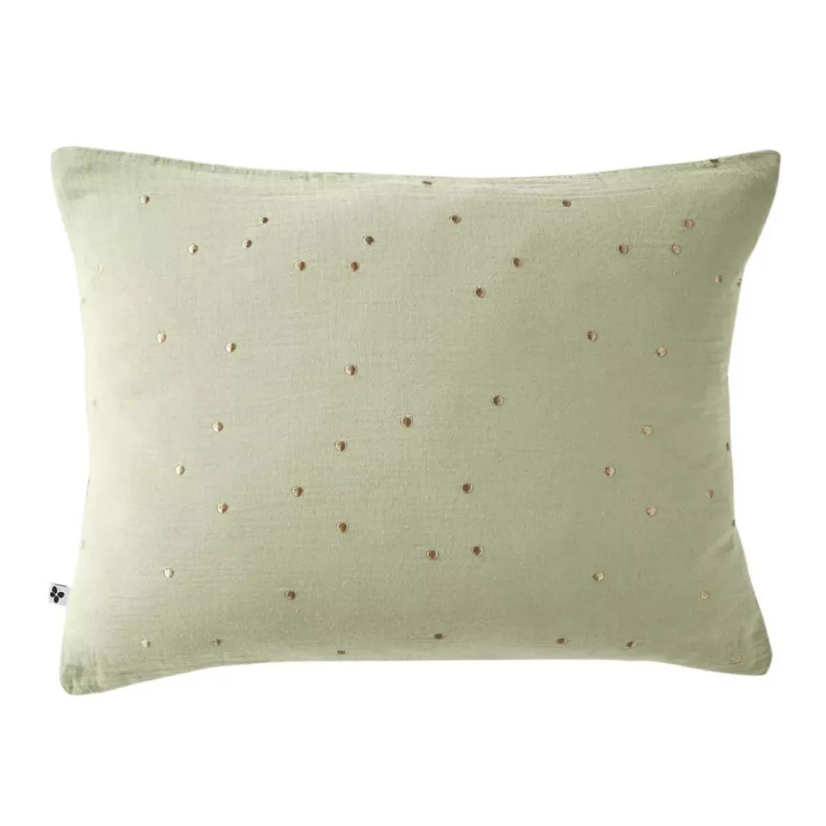 Clearance Federa rettangolare garza di cotone (70 cm) Gaïa Chic Federe Cuscino Letto