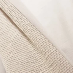 New Federa rettangolare in cotone a nido d'ape (50 x 70 cm) Eva Federe Cuscino Letto