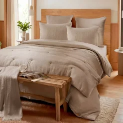 Clearance Federa rettangolare in cotone a nido d'ape (50 x 80 cm) Eva Federe Cuscino Letto