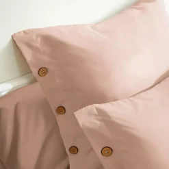 Best Federa rettangolare in percalle di cotone (50 x 70 cm) Diane Rose Blush Federe Cuscino Letto