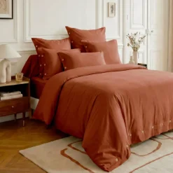 Hot Federa rettangolare in percalle di cotone (50 x 70 cm) Diane Federe Cuscino Letto