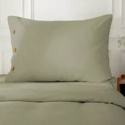 Outlet Federa rettangolare in percalle di cotone (50 x 70 cm) Diane Federe Cuscino Letto