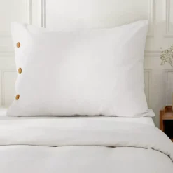 Outlet Federa rettangolare in percalle di cotone (50 x 80 cm) Diane Federe Cuscino Letto