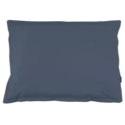 New Federa rettangolare percalle di cotone (80 cm) Cali Blu marino Federe Cuscino Letto