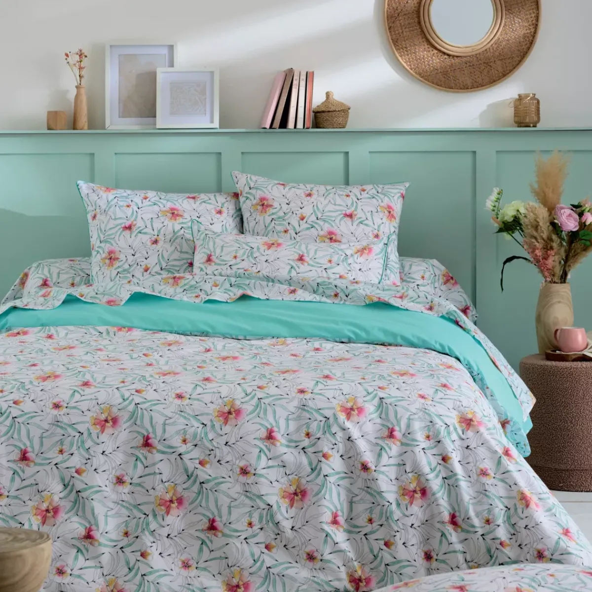 Best Federa rettangolare percalle di cotone (50 x 70 cm) Roxane Federe Cuscino Letto