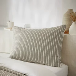 Sale Federa rettangolare reversibile in cotone testurizzato e percale (50 x 80 cm) Alice Federe Cuscino Letto