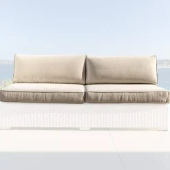 Online Federe per cuscini di ricambio per Divano da giardino 2 posti Palma Accessori E Cuscini