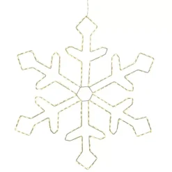 Fiocchi di neve luminosi Malo Bianco caldo 220 LED