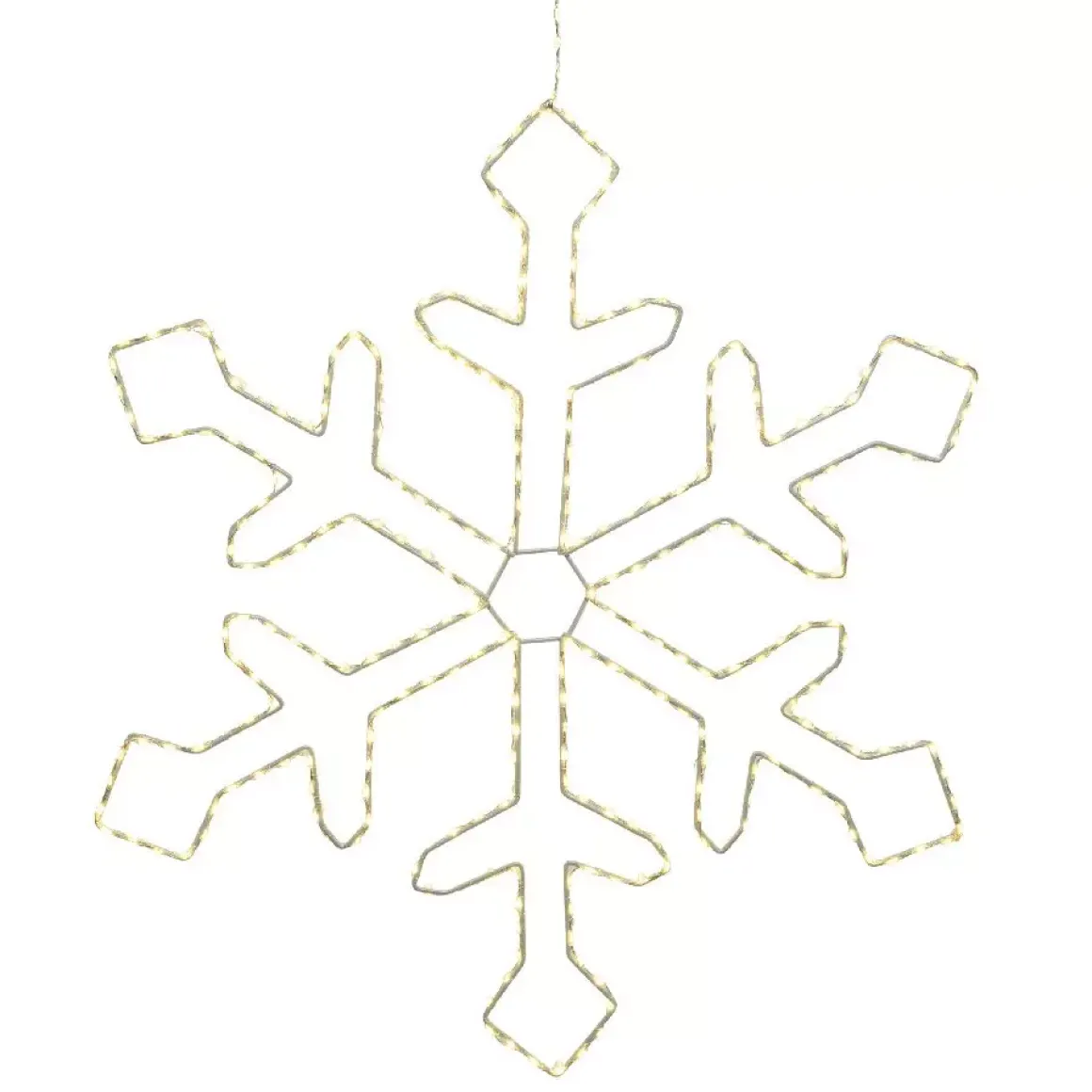 Fiocchi di neve luminosi Malo Bianco caldo 220 LED